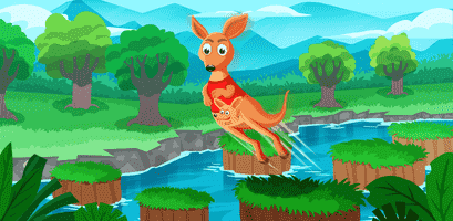 Прыжок Кенгуру Прыжок