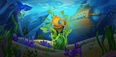 Необычный водолаз